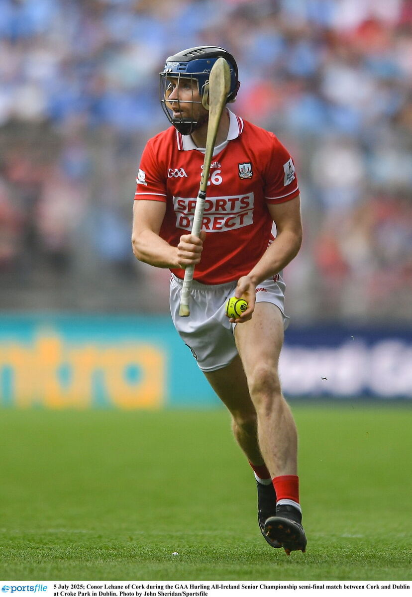 Conor Lehane of Cork during the GAA Hurling All-Ireland Senior Championship semi-final match between Cork and Dublin at Croke Park in Dublin. Picture: John Sheridan/Sportsfile Conor Lehane of Cork during the GAA Hurling All-Ireland Senior Championship semi-final match between Cork and Dublin at Croke Park in Dublin. Picture: John Sheridan/Sportsfile