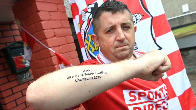 ‘If they lose, I won’t be hiding it’: Cork fan shows permanent support for Rebels