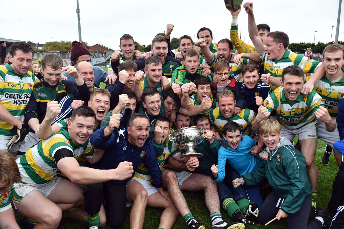Wednesday's success over Donoughmore was Carbery Rangers' first adult trophy since winning the Cork SFC in 2016. Picture: Eddie O'Hare