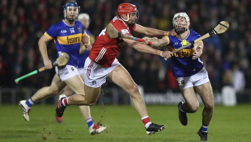 Cork's Brian Hayes and Tipperary's Craig Morgan battling back in the league earlier this year. Picture: INPHO/Ken Sutton