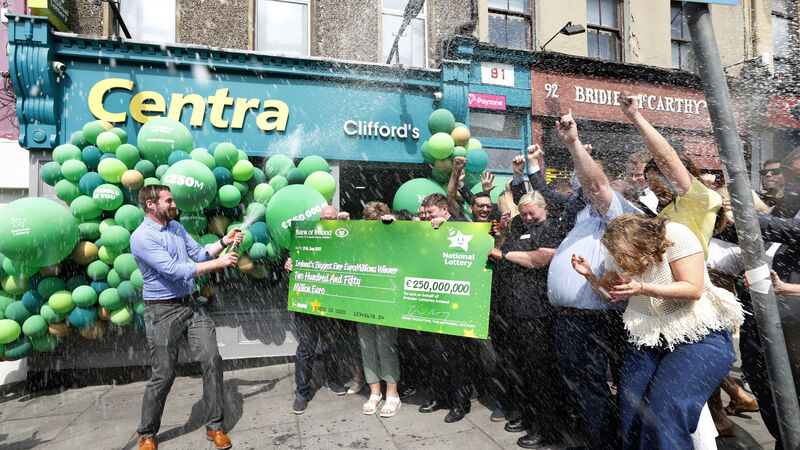 'Historic' €250m EuroMillions win has put Cork city area 'on the map'