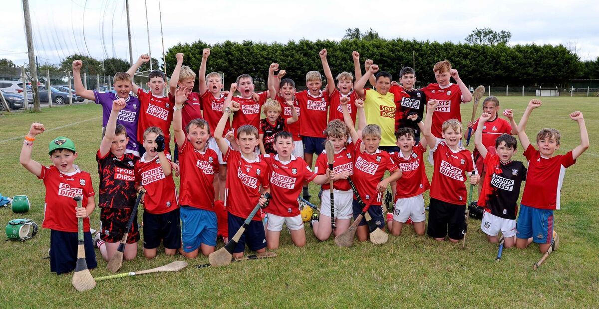 Under 12s supporting the Rebels at Fr. O'Neills. Picture: Jim Coughlan. Under 12s supporting the Rebels at Fr. O'Neills. Picture: Jim Coughlan.
