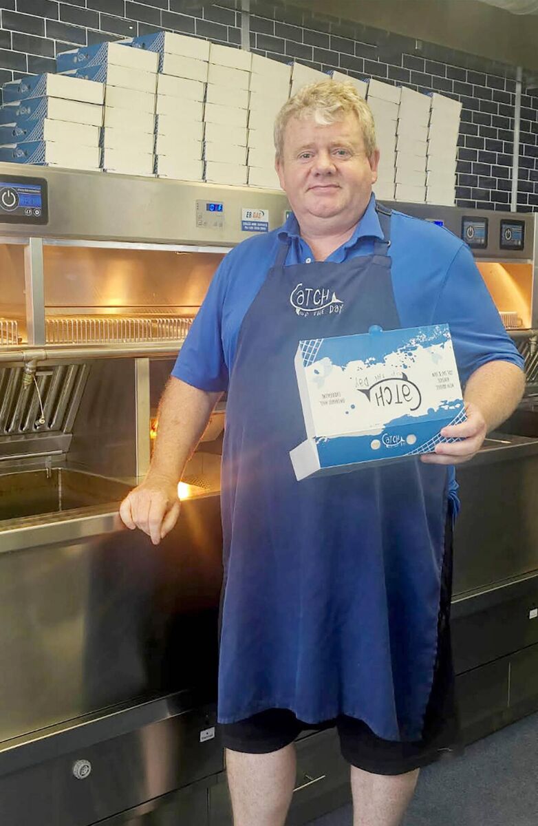 Cathal O'Donovan of Catch of the Day who is opening a new fish and chip shop in the former Lennox's chipper on Cork's Bandon Road, which closed last October.