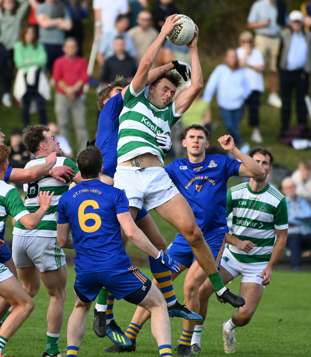 Valley Rovers' Darragh Murphy wins the ball from St. Finbarr's Ian Maguire during the McCarthy Insurance Group Premier SFC game last season. Picture: Eddie O'Hare