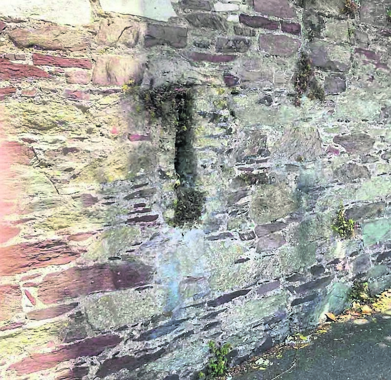 The wall slits on Wellington Road in Cork city - can anyone cast light on the origins of that mysterious passageway?