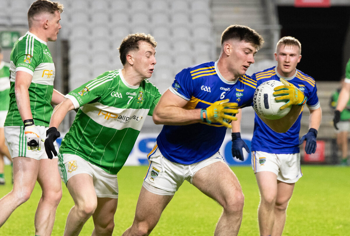 Kilshannig's Colm O'Shea breaks away from Aghabullogue's Breandán O'Sullivan during last year's Premier IFC final at SuperValu Páirc Uí Chaoimh. Picture: Howard Crowdy Kilshannig's Colm O'Shea breaks away from Aghabullogue's Breandán O'Sullivan during last year's Premier IFC final at SuperValu Páirc Uí Chaoimh. Picture: Howard Crowdy