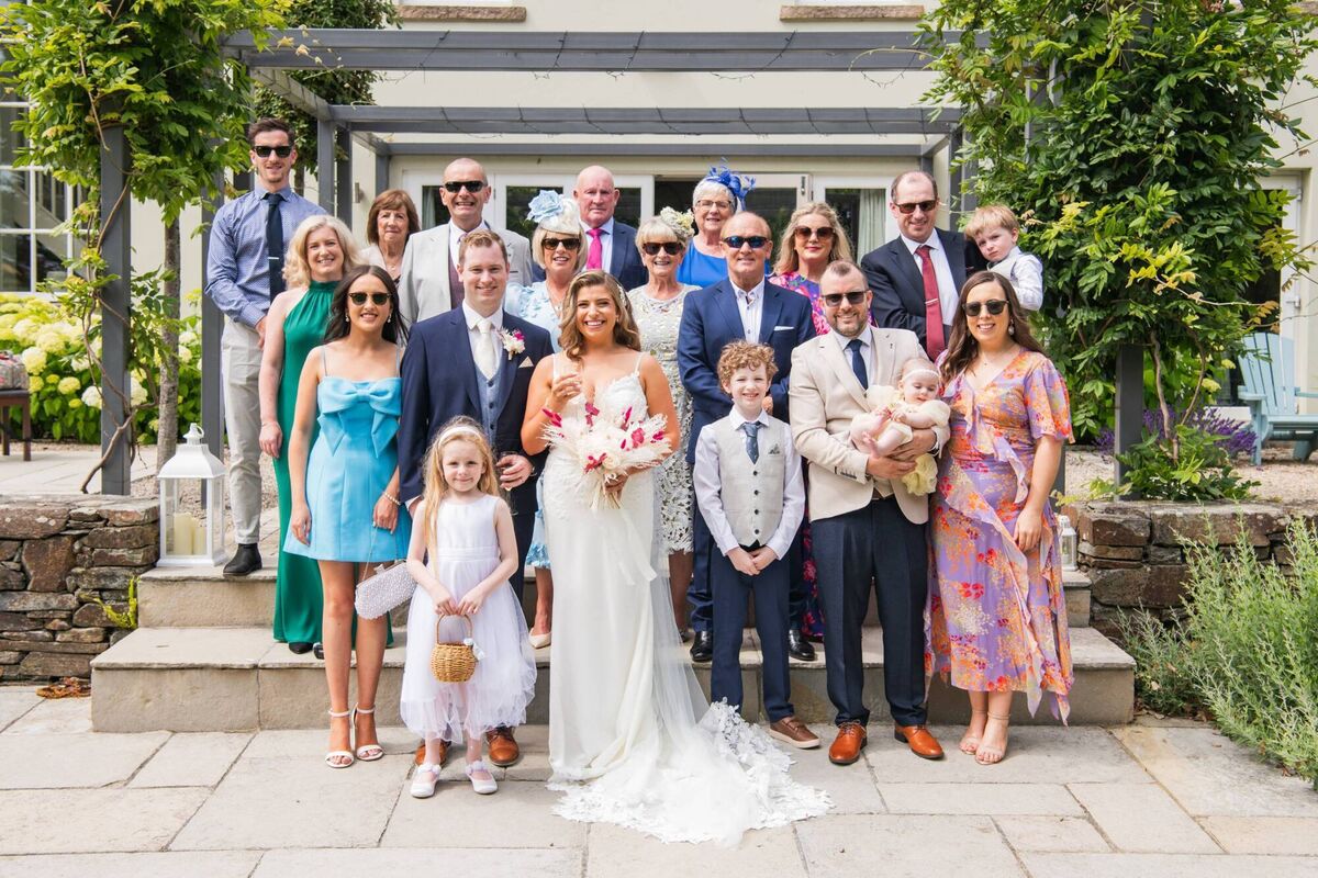 “Everyone stayed for the two nights and we played board games in the evenings," the couple said. 