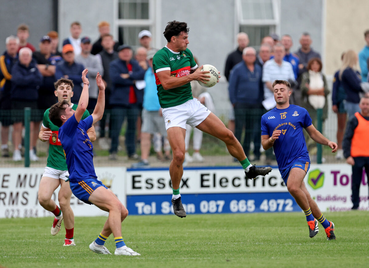 Tom Clancy of Clonakilty wins the ball against St Finbarr's. Picture: Jim Coughlan Tom Clancy of Clonakilty wins the ball against St Finbarr's. Picture: Jim Coughlan