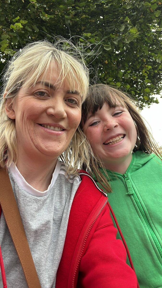Aoife Lucey with her daughter Tessie, who has attended Happy Vibes since the very first camp 
