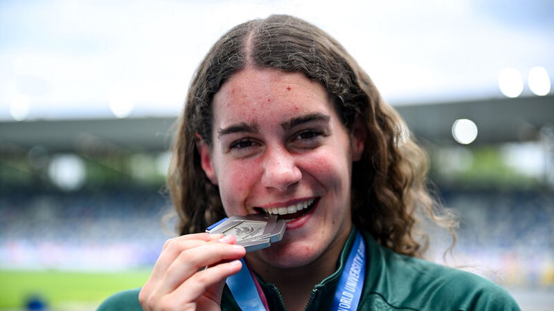 Nicola Tuthill claims silver at World University Games to follow in the footsteps of Sonia O'Sullivan