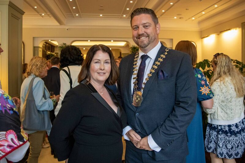 Pictured (L/R): Louise McNamara (General Manager, Metropole Hotel) and Eoghan Murphy (Chair of the Cork Branch of the Irish Hotels Federation) Photo: Colm Lougheed Pictured (L/R): Louise McNamara (General Manager, Metropole Hotel) and Eoghan Murphy (Chair of the Cork Branch of the Irish Hotels Federation) Photo: Colm Lougheed