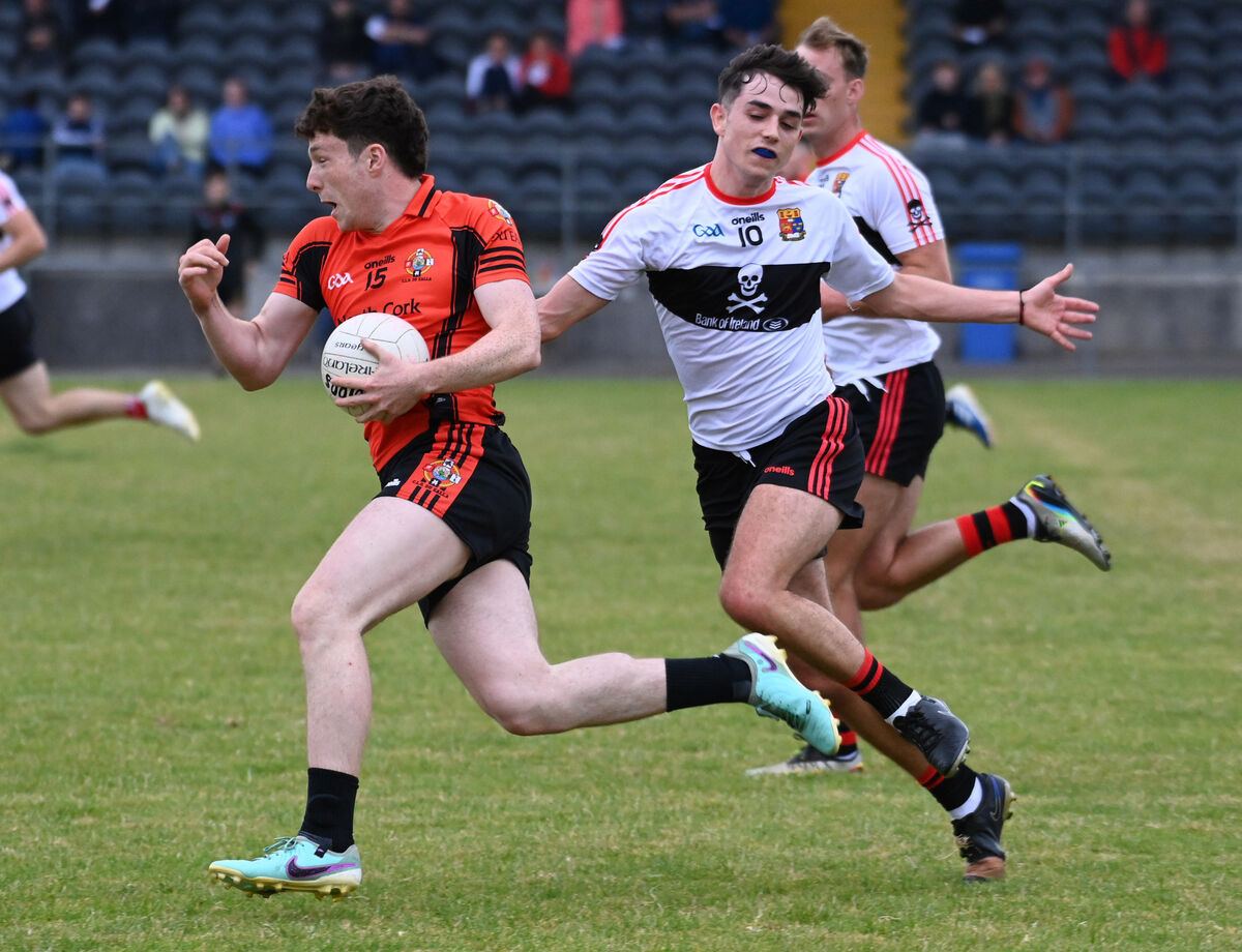  Cork footballer Luke Murphy, in action for Duhallow, impressed for Cullen at the weekend. Picture: Eddie O'Hare