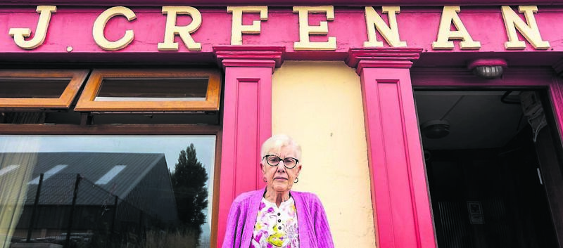 Nina outside the bar. Nina outside the bar.