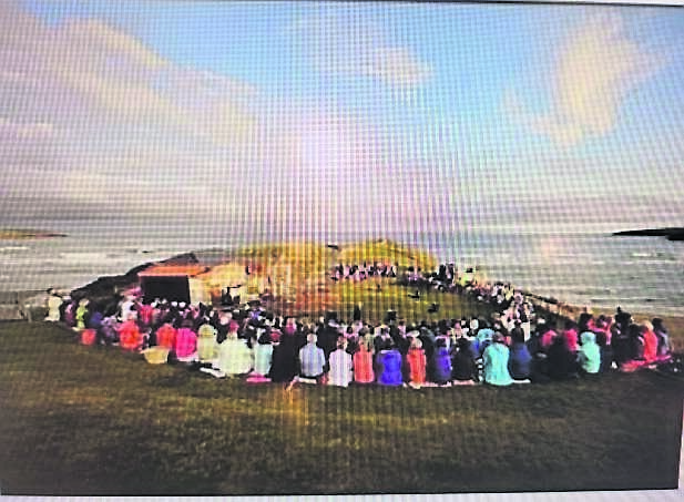 An event at the amphitheatre in Inchydoney in 2014. 
