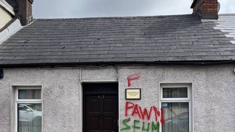 Gardaí investigating criminal damage incident as Taoiseach's Cork office vandalised 