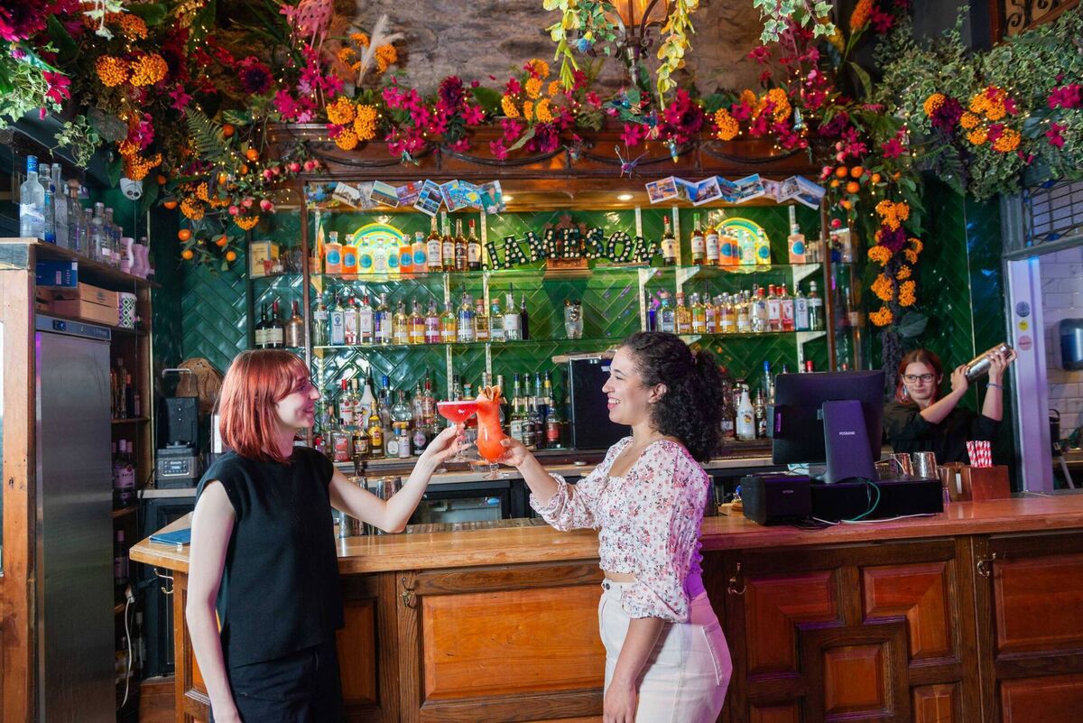 Cocktails at Clancy's Cork. Photo Joleen Cronin Cocktails at Clancy's Cork. Photo Joleen Cronin