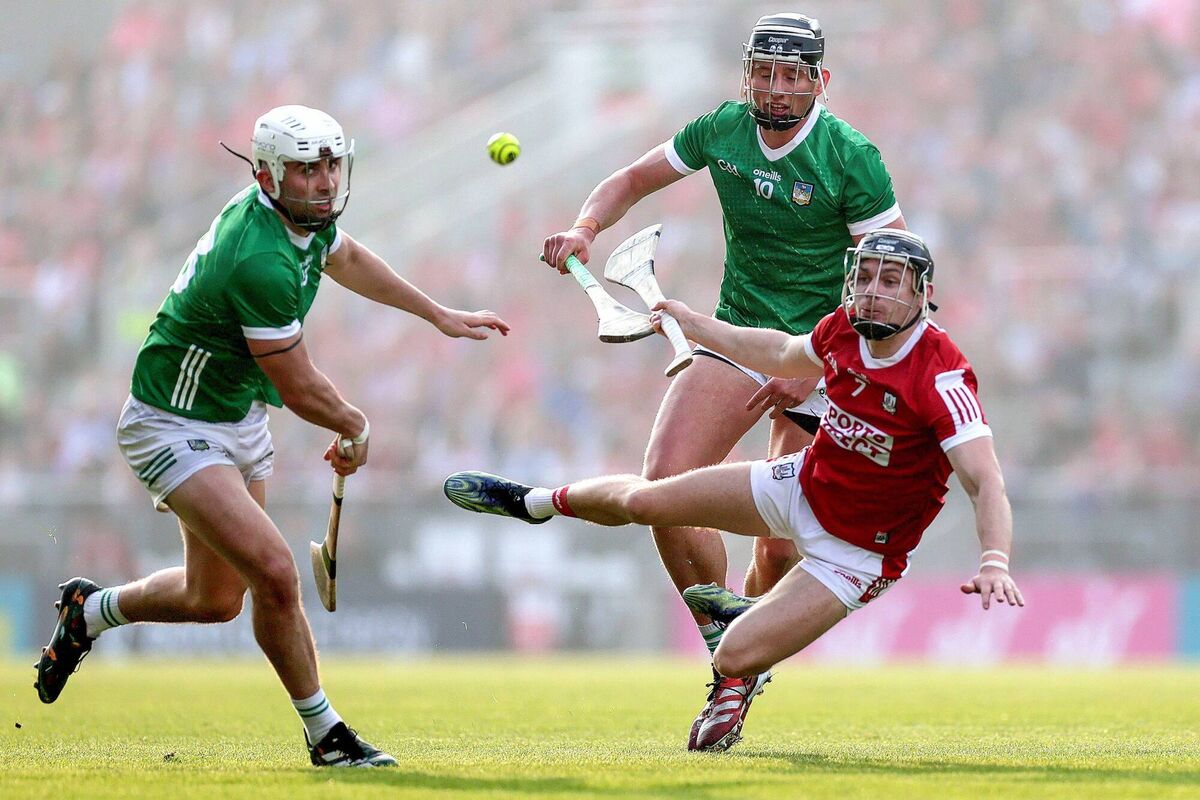 Cork's Mark Coleman in action against Limerick's Gearóid Hegarty and Aaron Gillane - the Shannonsiders will visit SuperValu Páirc Uí Chaoimh in the second round of fixtures. Picture: Inpho/Laszlo Geczo