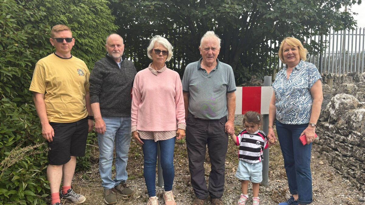 Cork's Ballyrichard residents call for rail bridge after being 'blocked off' for 16 years 