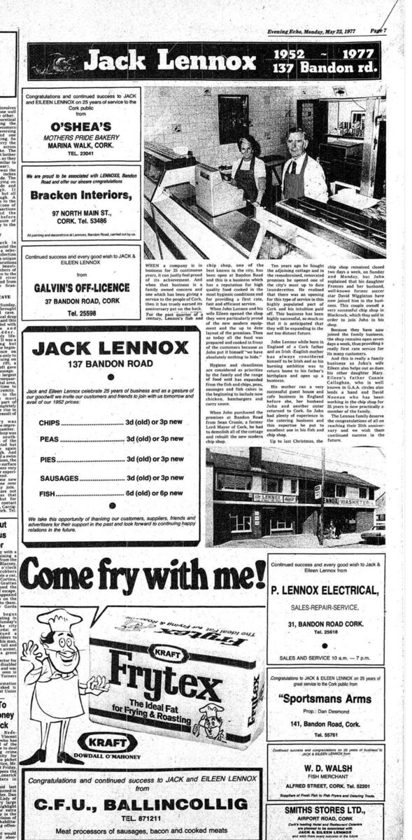 An article published in the Evening Echo in 1977 to mark the 25th anniversary of the opening. 