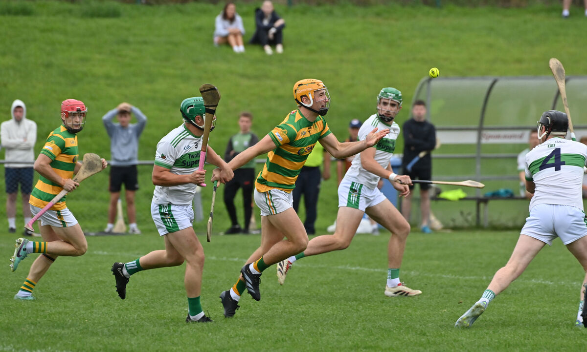  Michael O'Halloran of Blackrock in action against Kanturk. Picture: Dan Linehan
