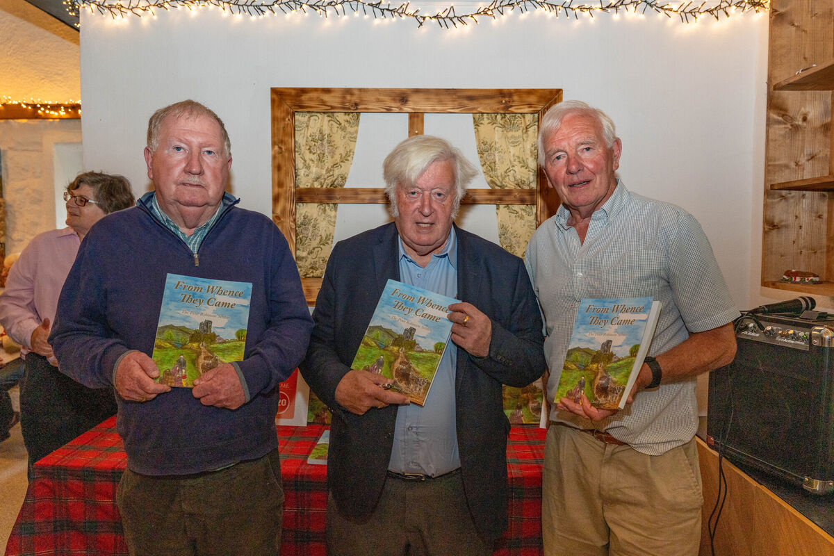 Billy Flynn, Christy Roche, and Charlie MacAllister, age ambassader for Age Friendly in Cork county.