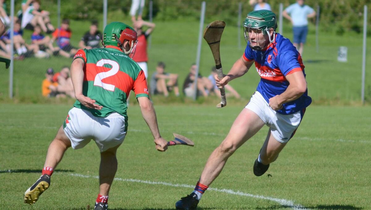 Oran O'Regan impressed for Erin's Own as they beat Ballygiblin in the IAHC. Picture: Howard Crowdy