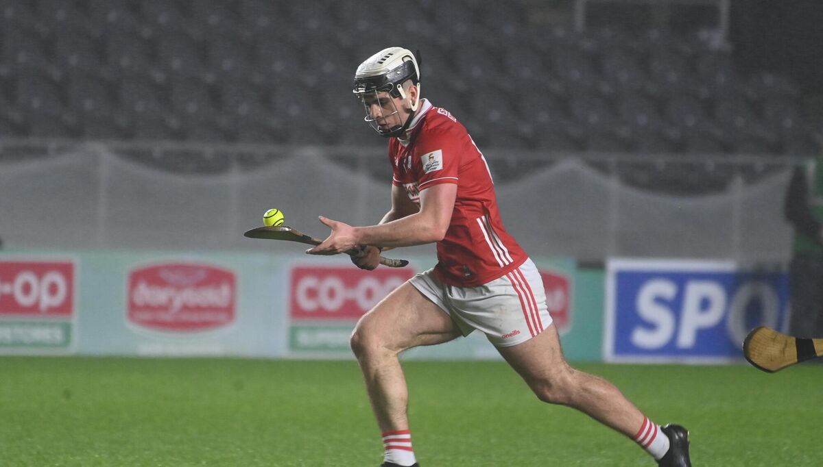 Barry O'Flynn, seen here in action for Cork U20s, was on song as Sarsfields beat Youghal. Picture: Larry Cummins