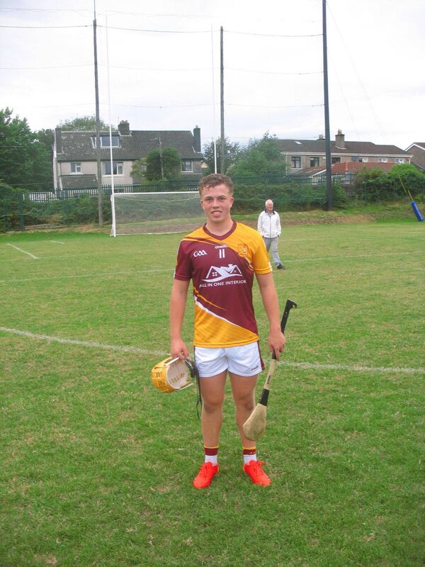 Whitechurch top scorer Jamie Hegarty