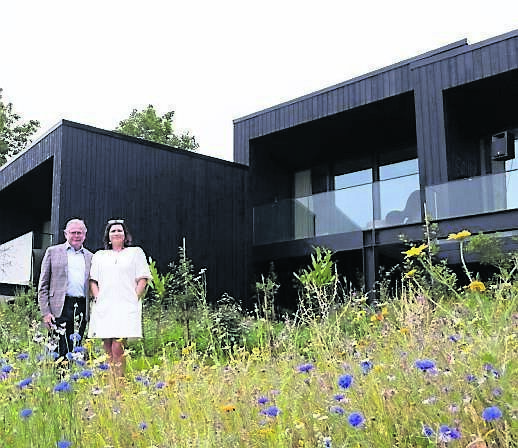 Owners of the Montenotte Hotel Frankie and Jo Whelehan at The Woodland Suite Experience at the Montenotte Hotel.	Picture: Darragh Kane
                    