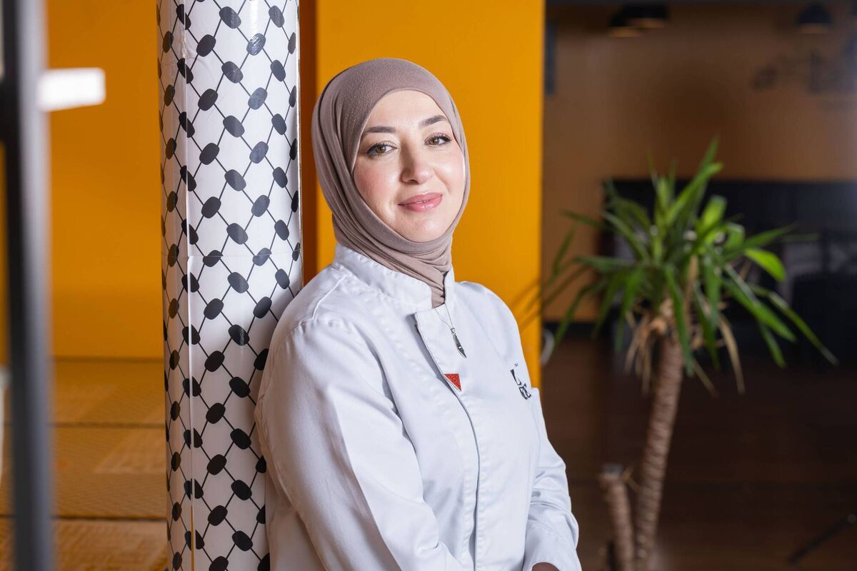 Eman Aburabi, co-owner of Izz Café in Cork City.  Photo: Joleen Cronin