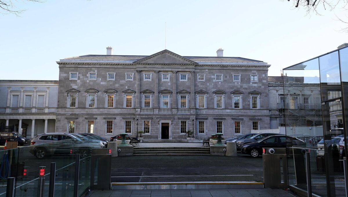 Leinster House, Dublin.