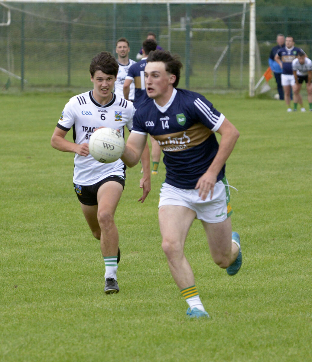  Dinny O'Mullane was in great form for Kilmurry against Knocknagree. Picture: Denis Boyle