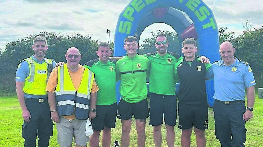 Some of the volunteers with Garda Dane Murphy and Garda John Hennessy at the Park United family fun day which was a huge success. Some of the volunteers with Garda Dane Murphy and Garda John Hennessy at the Park United family fun day which was a huge success.