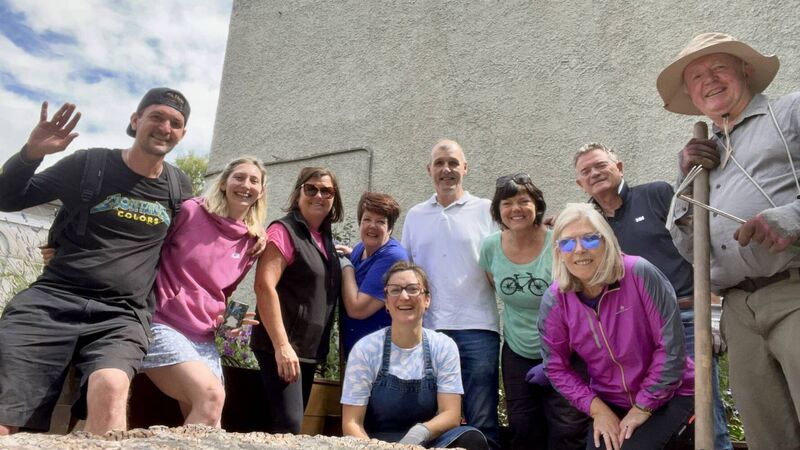 Cork city centre community gardeners thank city council