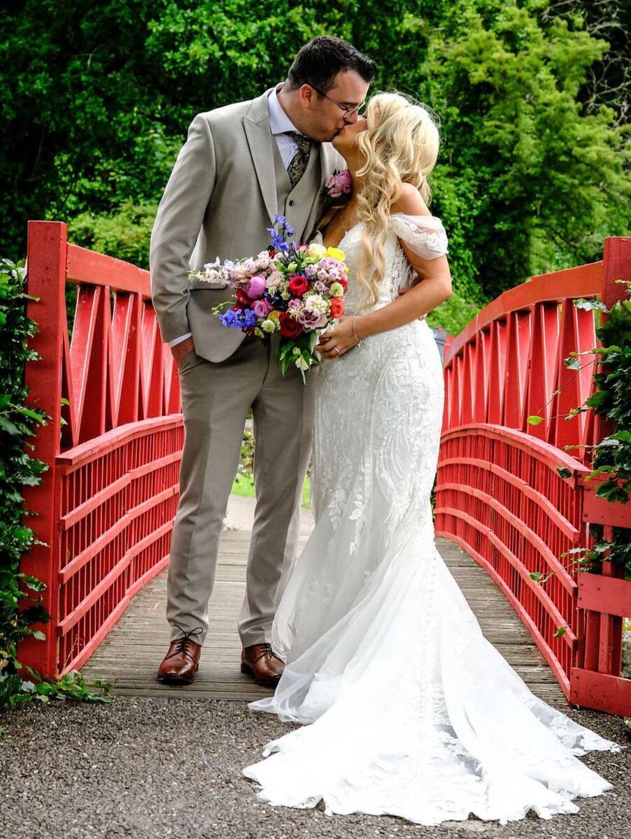 A highlight of the day for the couple was "seeing everyone we love, all in one room, laughing and dancing". Pictures: Bismark A highlight of the day for the couple was "seeing everyone we love, all in one room, laughing and dancing". Pictures: Bismark