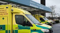 Ambulance. copyspace