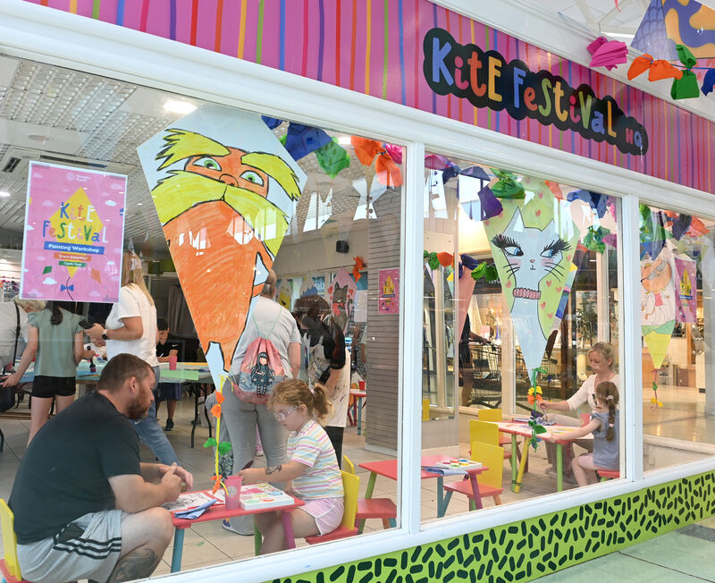  Kite Festival HQ at Douglas Court Shopping Centre.