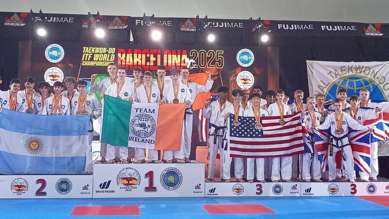 Twins from Midleton both land gold as Cork fighters deliver at Taekwondo World Championships 