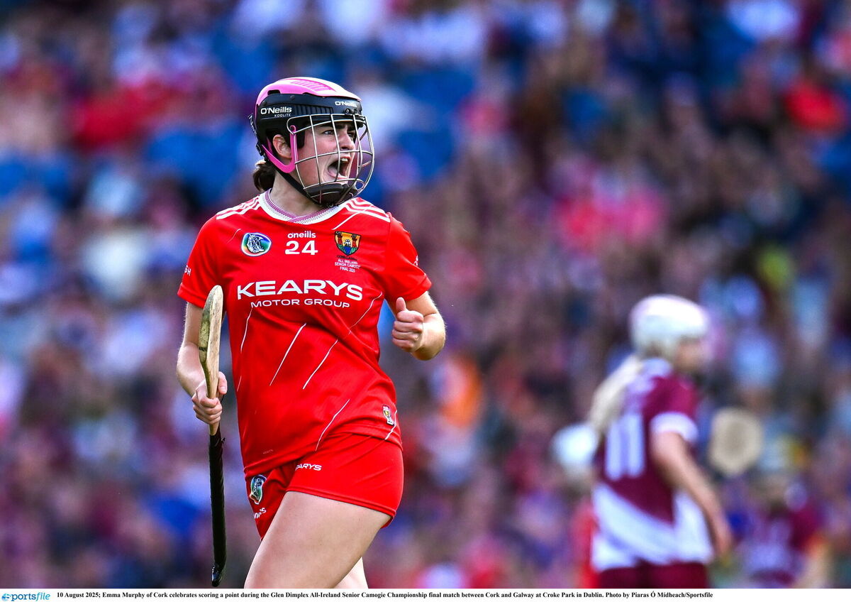 Emma Murphy landed two points for Cork on Sunday. Picture: Piaras Ó Mídheach/Sportsfile
