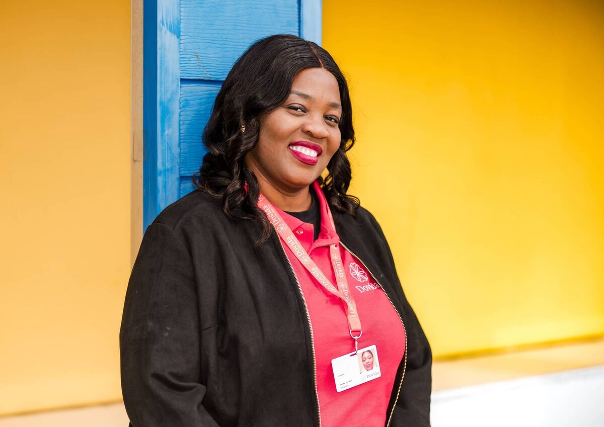 Omolara Osunkoya is a refugee from Nigeria and a healthcare course graduate. She works with Dovida Homecare and is studying a Level 8 course at UCC in Health, Safety & Welfare. Picture: Matt Brooker Omolara Osunkoya is a refugee from Nigeria and a healthcare course graduate. She works with Dovida Homecare and is studying a Level 8 course at UCC in Health, Safety & Welfare. Picture: Matt Brooker