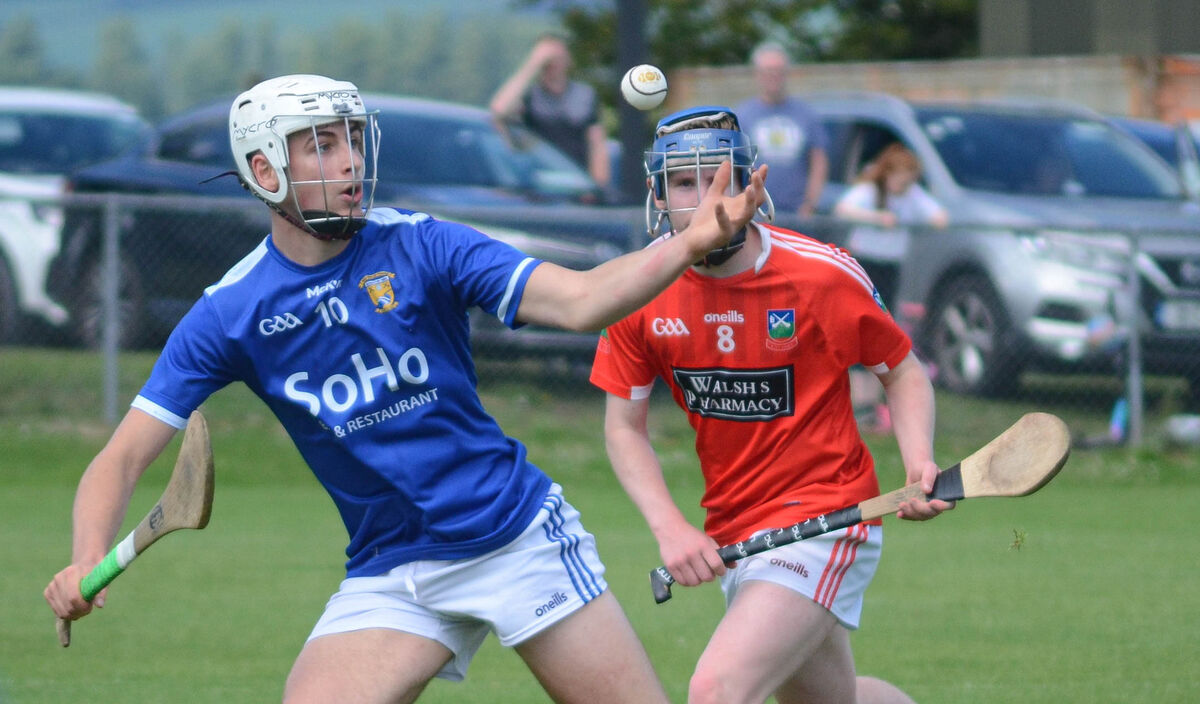 Ballinhassig's Evan Cullinane scored 2-1 in their PIHC win over Ballincollig. Picture: Howard Crowdy
