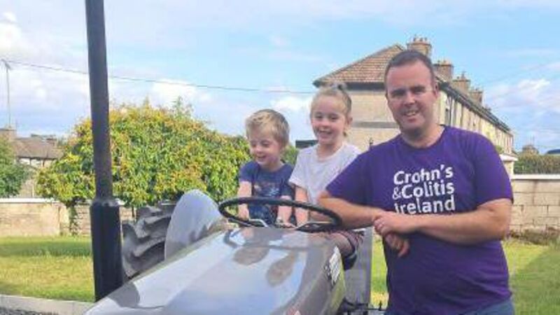 Cork man's tractor trek to aid Crohn’s charity Cork man's tractor trek to aid Crohn’s charity