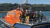 Lifeboat transfers firefighters to West Cork island tonight to tackle gorse blaze