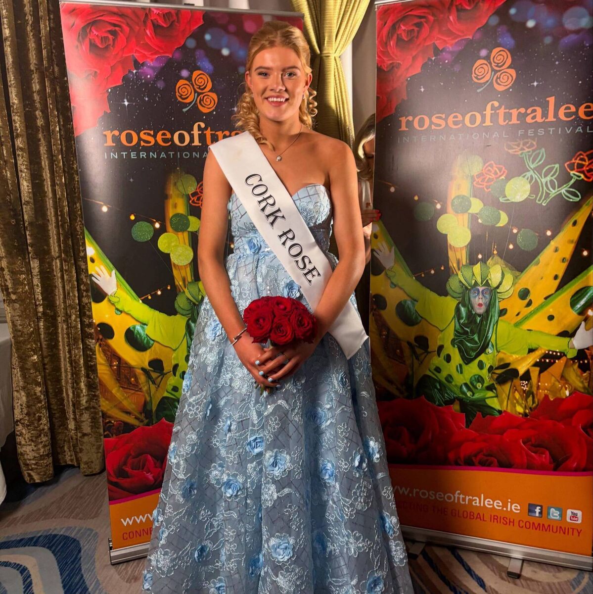 Nancy Lehane after she was named as the Cork Rose.	Picture: Cork Rose of Tralee Facebook
                    