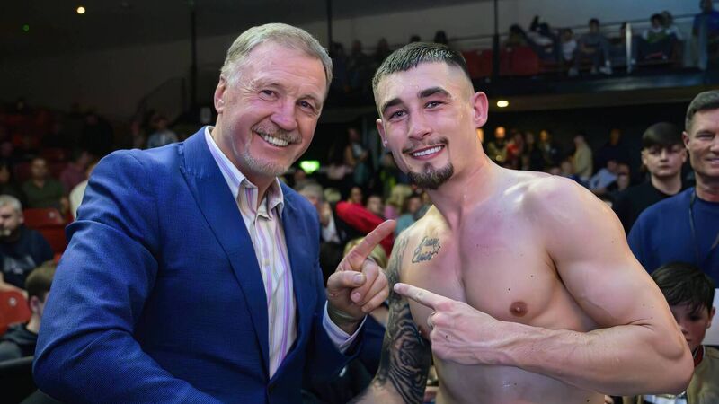 Cork's Steven Cairns back in ring action at the weekend against England's Kirk Stevens