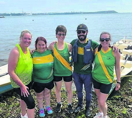 Members of the Blackrock Rowing Club at the recent Rushbrooke regatta. Members of the Blackrock Rowing Club at the recent Rushbrooke regatta.