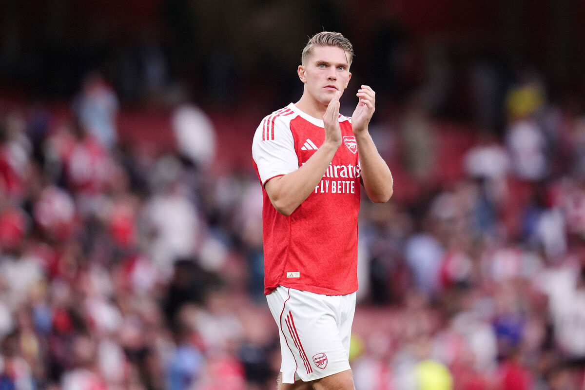 Arsenal's Viktor Gyokeres applauds the fans after the Emirates Cup match at the Emirates Stadium, London. Picture: John Walton/PA Wire. Arsenal's Viktor Gyokeres applauds the fans after the Emirates Cup match at the Emirates Stadium, London. Picture: John Walton/PA Wire.