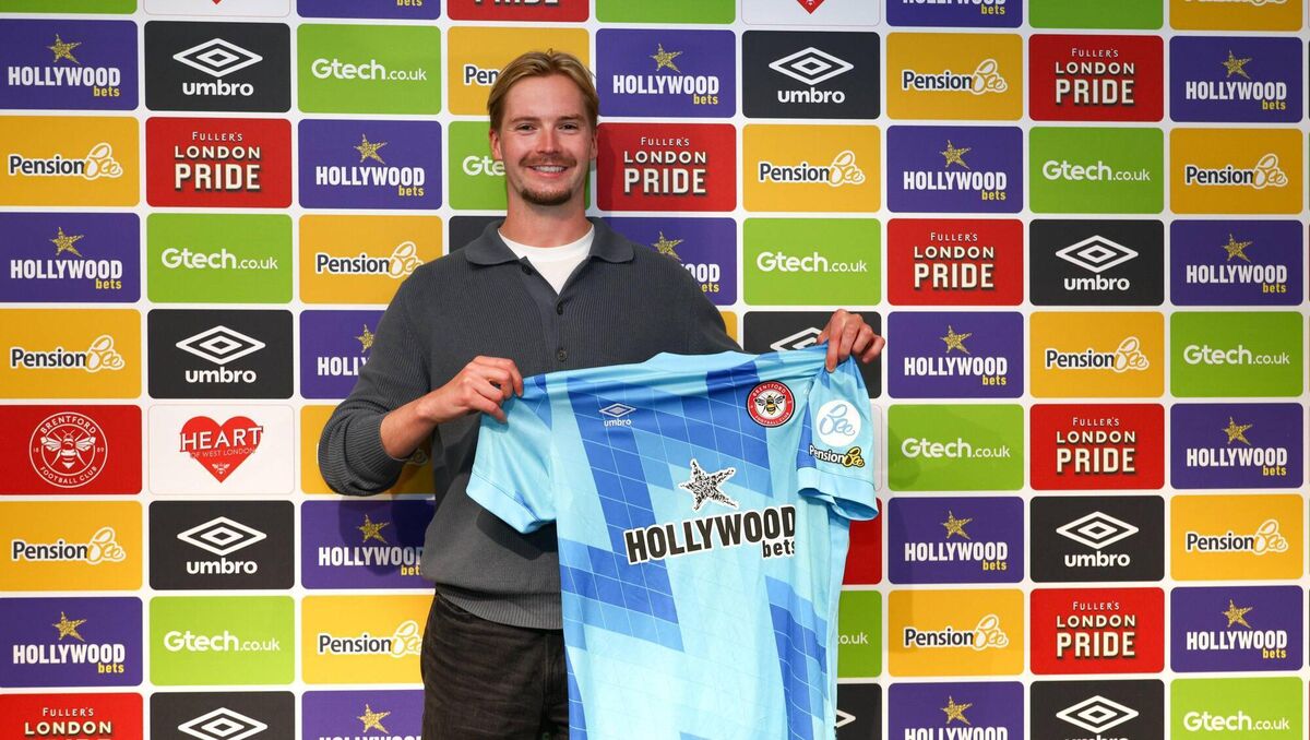 New No 1 Caoimhín Kelleher signing for Brentford at Gtech Community Stadium. New No 1 Caoimhín Kelleher signing for Brentford at Gtech Community Stadium.