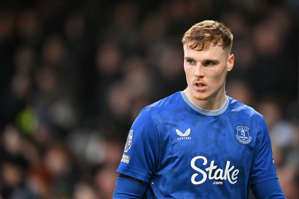 Jake O'Brien will be a key player for Everton in their new stadium. Picture: Michael Regan/Getty Images Jake O'Brien will be a key player for Everton in their new stadium. Picture: Michael Regan/Getty Images