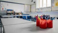 Empty Classroom Ready For Pupils